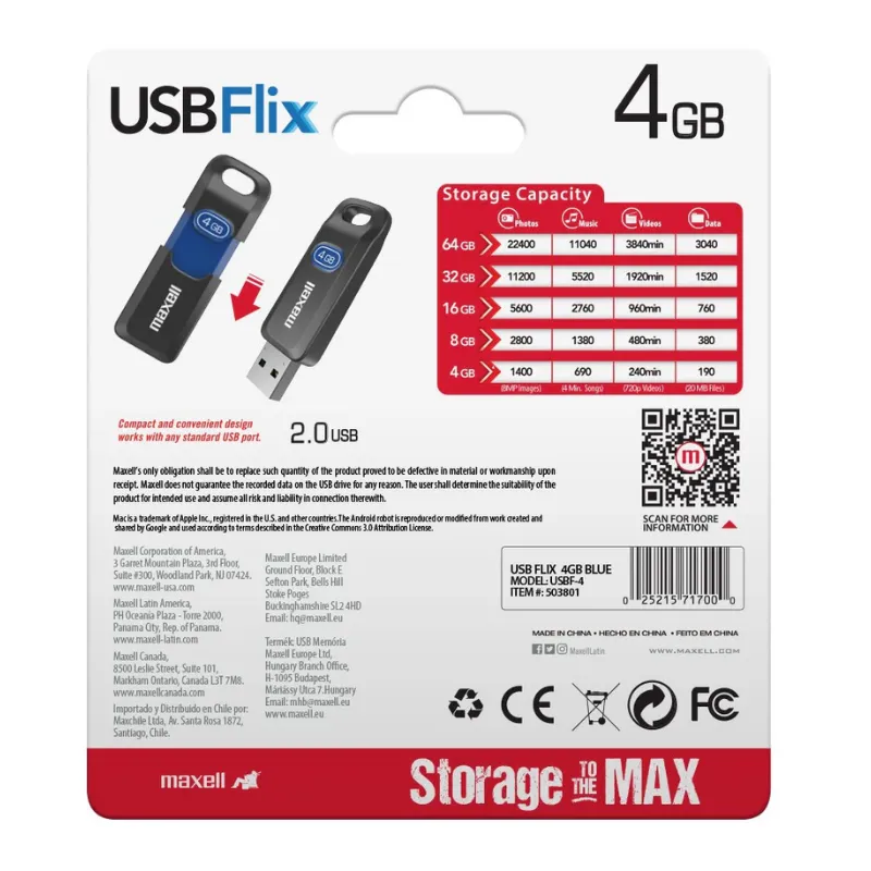 Pendrive 4 Gb Maxell - Imagen 3